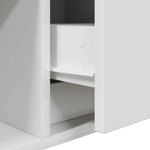TV-Schränke Weiß, 2er Set