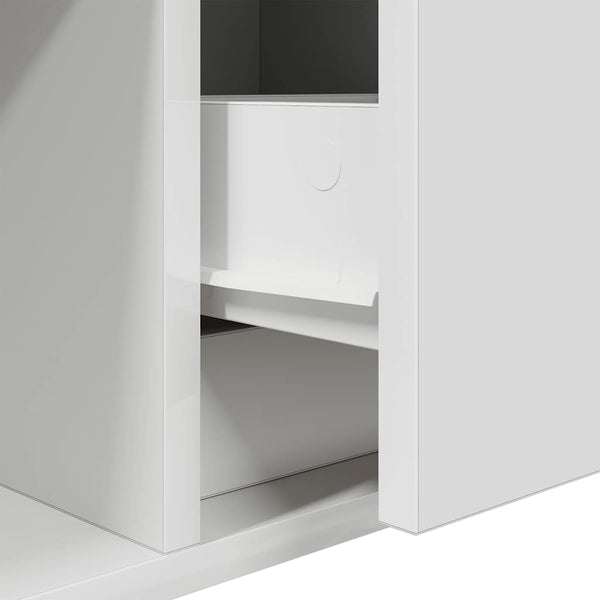 TV-Schränke Weiß, 2er Set