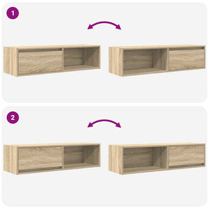 TV-Schrank Sonoma-Eiche, 100 cm