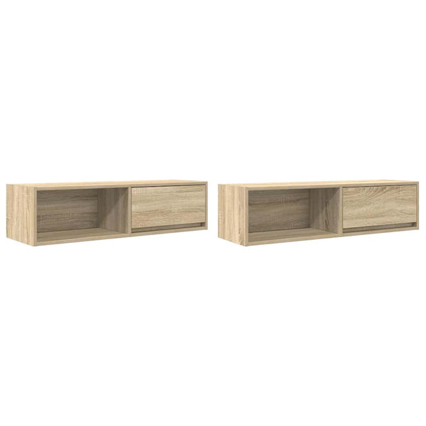 TV-Schränke Sonoma-Eiche, 2er-Set