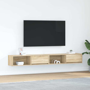 TV-Schränke Sonoma-Eiche, 2er-Set