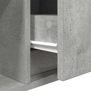 TV-Schrank Betongrau 100 cm