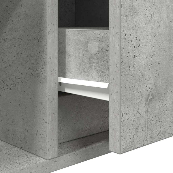 TV-Schrank Betongrau 100 cm