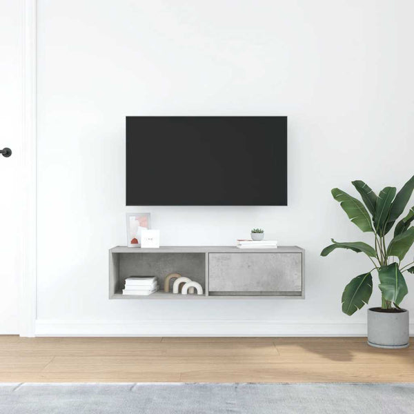 TV-Schrank Betongrau 100 cm