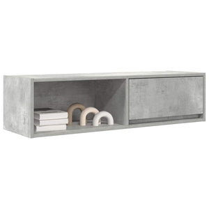 TV-Schränke Betongrau 2er-Set 100 cm