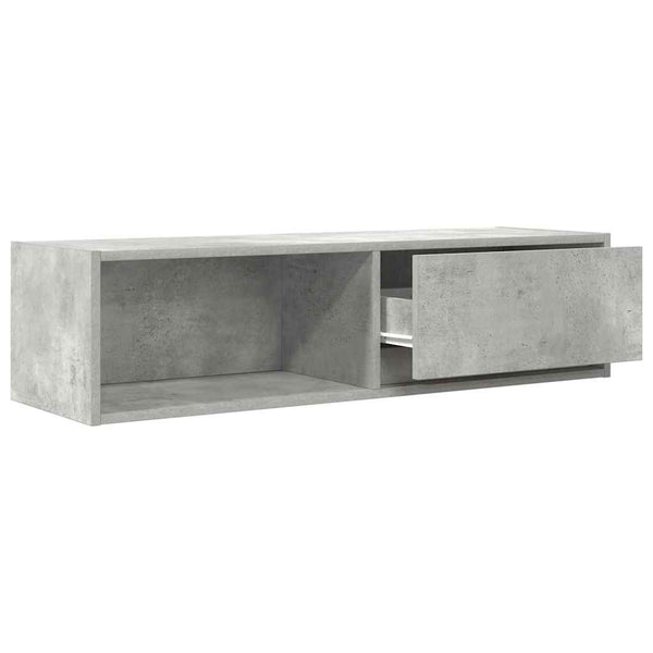 TV-Schränke Betongrau 2er-Set 100 cm