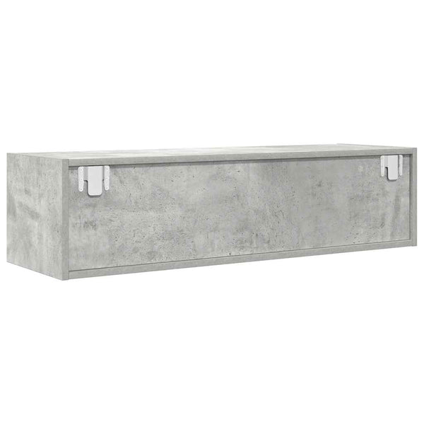 TV-Schränke Betongrau 2er-Set 100 cm