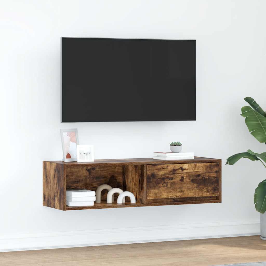 TV-Schrank Räuchereiche 100 cm