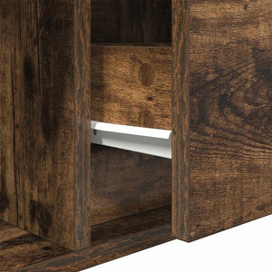 TV-Schränke Räuchereiche 100 cm, 2er-Set