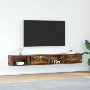 TV-Schränke Räuchereiche 100 cm, 2er-Set
