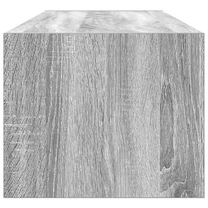 vidaXL Meubles TV 2 pcs Gris Sonoma 100x31x25,5 cm Aggloméré