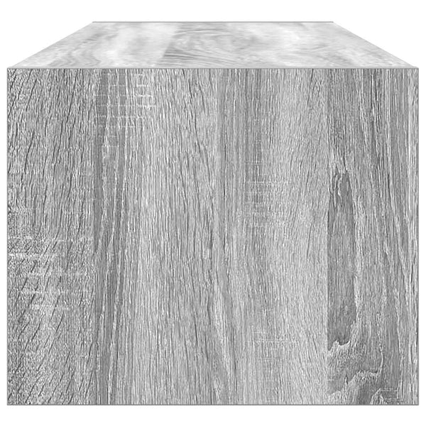 vidaXL Meubles TV 2 pcs Gris Sonoma 100x31x25,5 cm Aggloméré