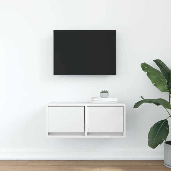 Weißer TV-Schrank, 60 cm