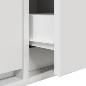 Weißer TV-Schrank, 60 cm