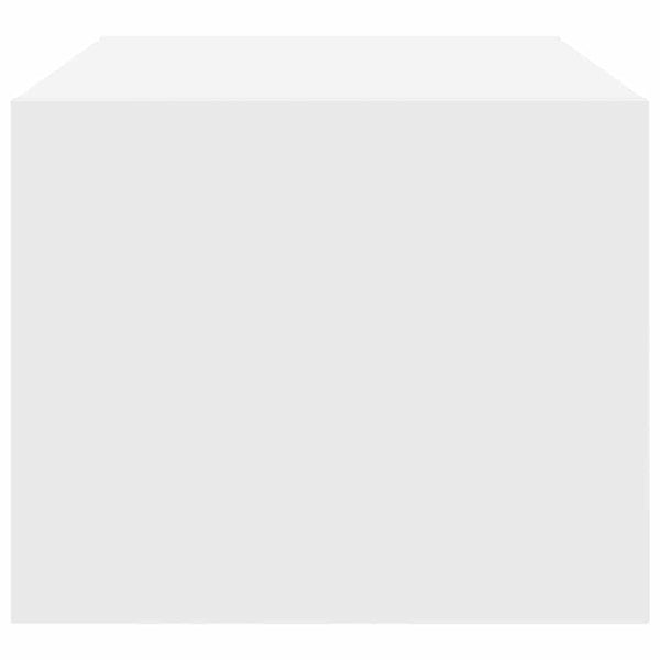 vidaXL Meubles TV 2 pcs Blanc 60x31x25,5 cm Bois d'ingénierie