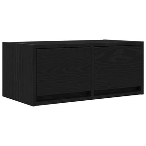 TV-Schrank Schwarz Eiche 60 cm