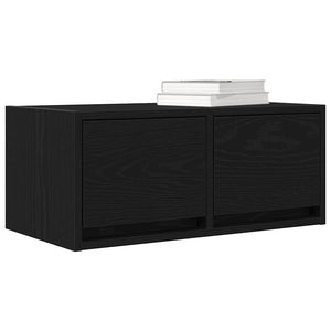 TV-Schrank Schwarz Eiche 60 cm