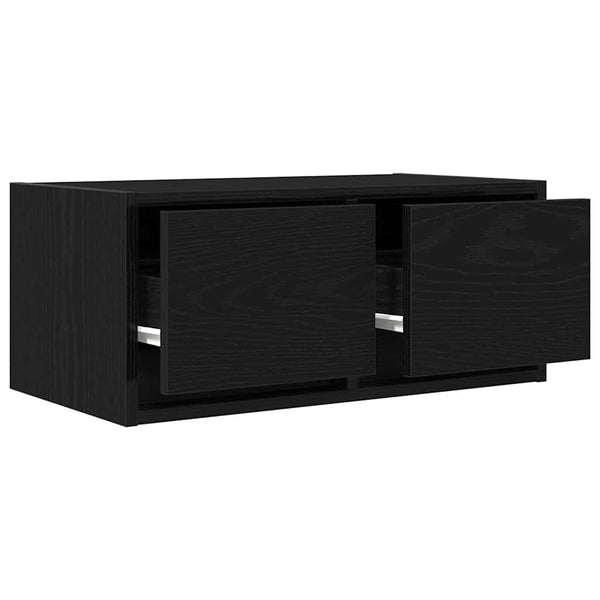 TV-Schrank Schwarz Eiche 60 cm