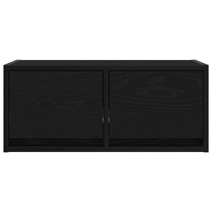 TV-Schrank Schwarz Eiche 60 cm