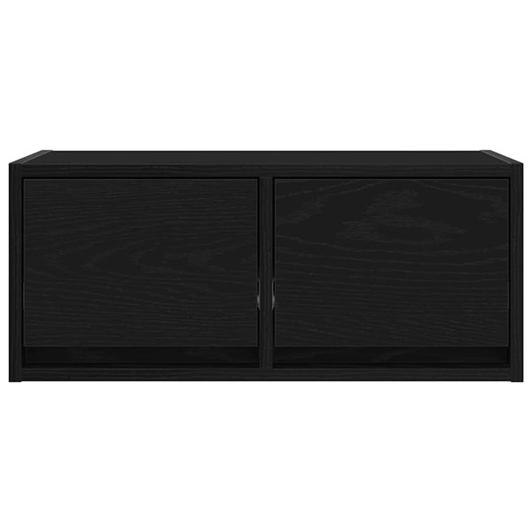 TV-Schrank Schwarz Eiche 60 cm