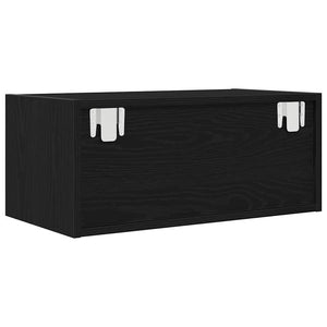 TV-Schrank Schwarz Eiche 60 cm