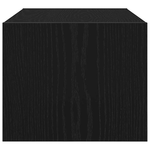 TV-Schränke Schwarz Eichen-Optik, 2er-Set