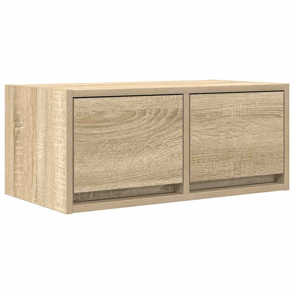 vidaXL Meuble TV chêne Sonoma 60x31x25,5 cm Bois d'ingénierie