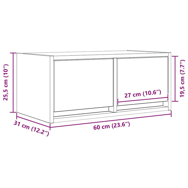 TV-Schrank Sonoma Eiche 60 cm