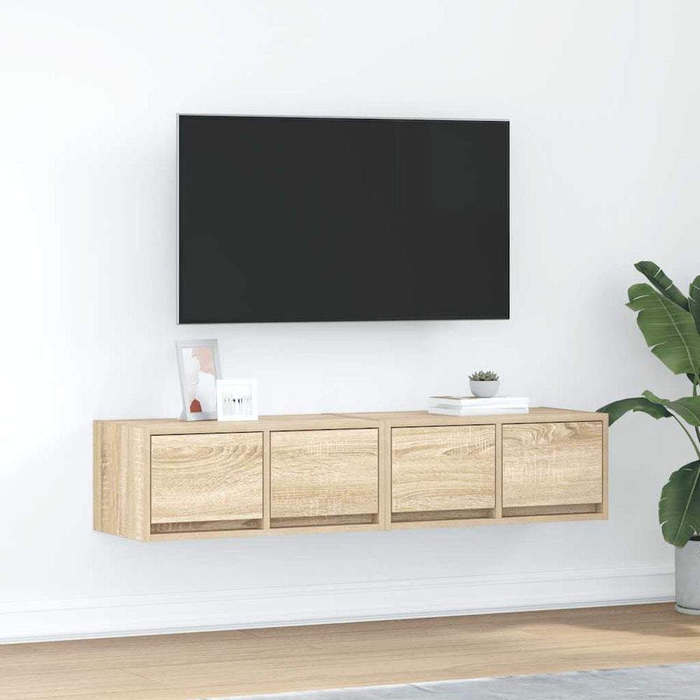 TV-Schränke Sonoma-Eiche, 2er-Set