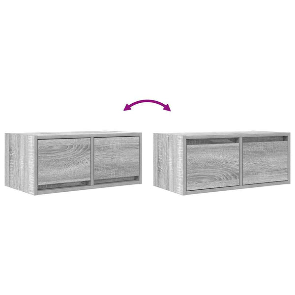 TV-Schrank Grau Sonoma 60 cm