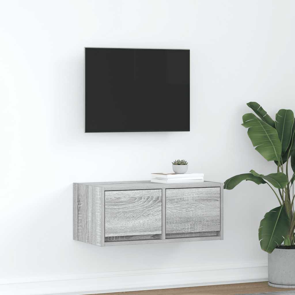 TV-Schrank Grau Sonoma 60 cm