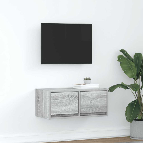 TV-Schrank Grau Sonoma 60 cm