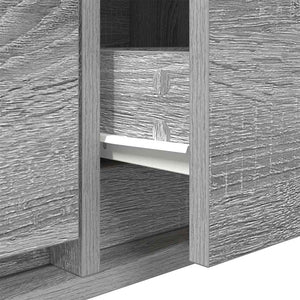 TV-Schränke Grau Sonoma 2er Set