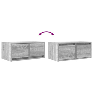 TV-Schränke Grau Sonoma 2er Set