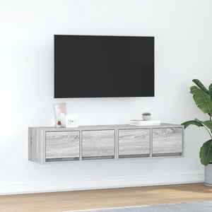 TV-Schränke Grau Sonoma 2er Set