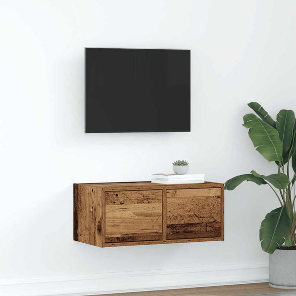 TV-Schrank Altholz-Optik 60 cm