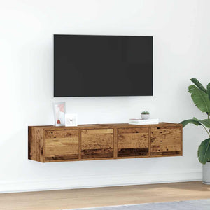 TV-Schränke Altholz-Optik, 2er-Set