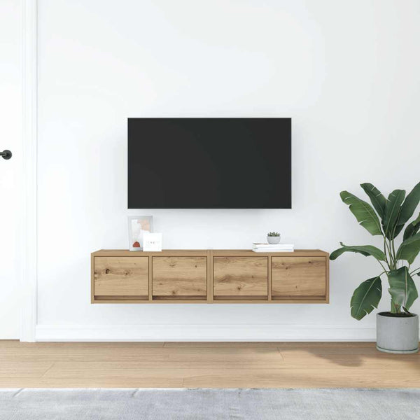 TV-Schränke Artisan-Eiche 60x31x25,5cm, 2er-Set
