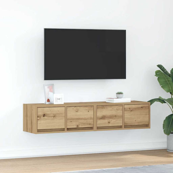 TV-Schränke Artisan-Eiche 60x31x25,5cm, 2er-Set