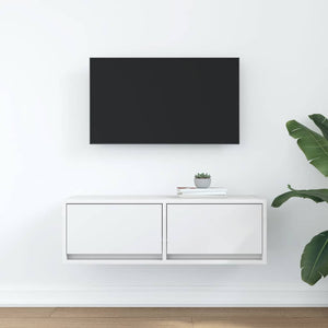 Weißer TV-Schrank, 80 cm