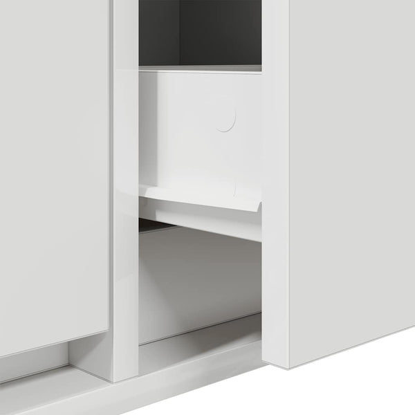 Weißer TV-Schrank, 80 cm