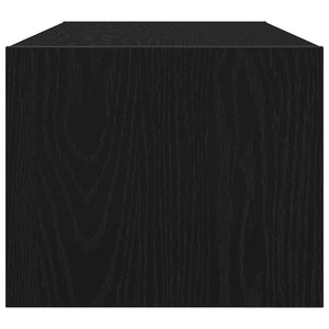 TV-Schrank Schwarz Eichen-Optik 80 cm