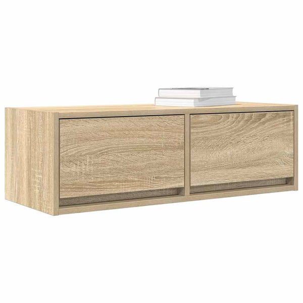 TV-Schränke Sonoma-Eiche 80x31x25,5cm, 2er-Set