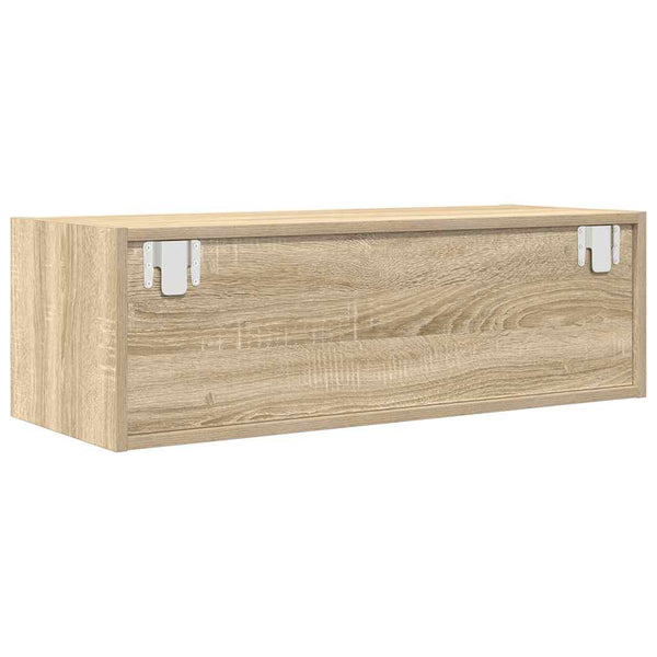 TV-Schränke Sonoma-Eiche 80x31x25,5cm, 2er-Set