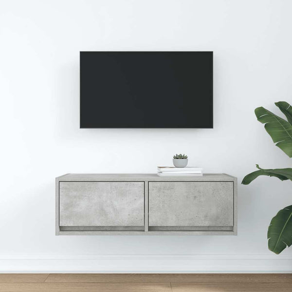 TV-Schrank Betongrau 80 cm
