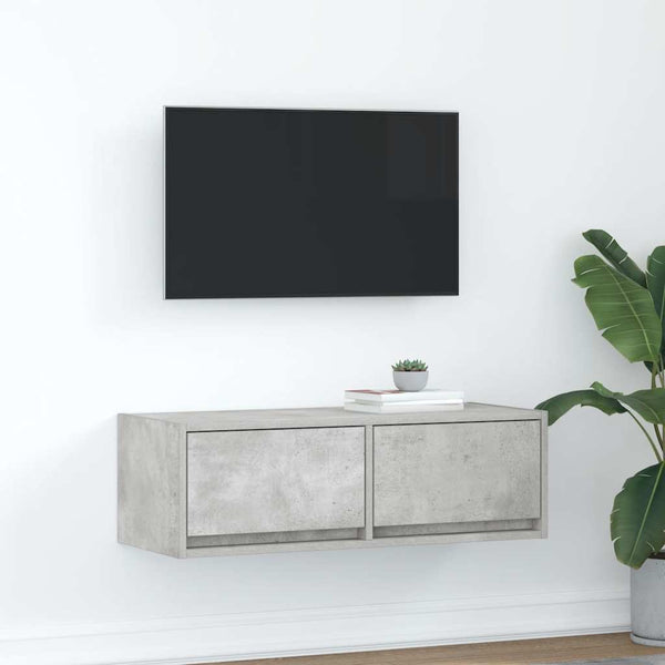 TV-Schrank Betongrau 80 cm