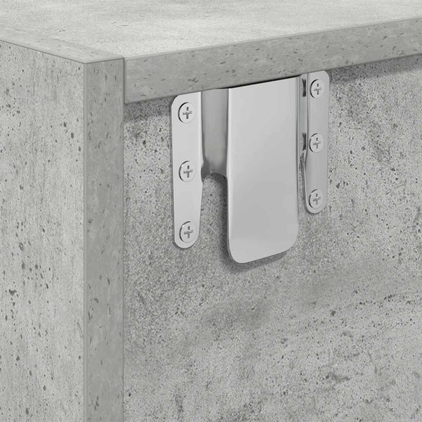 TV-Schränke Betongrau, 2er Set