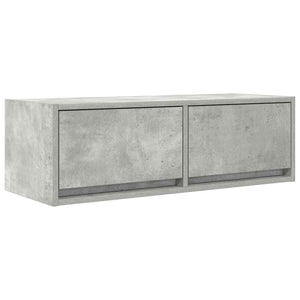 TV-Schränke Betongrau, 2er Set