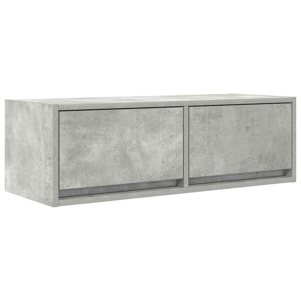 TV-Schränke Betongrau, 2er Set