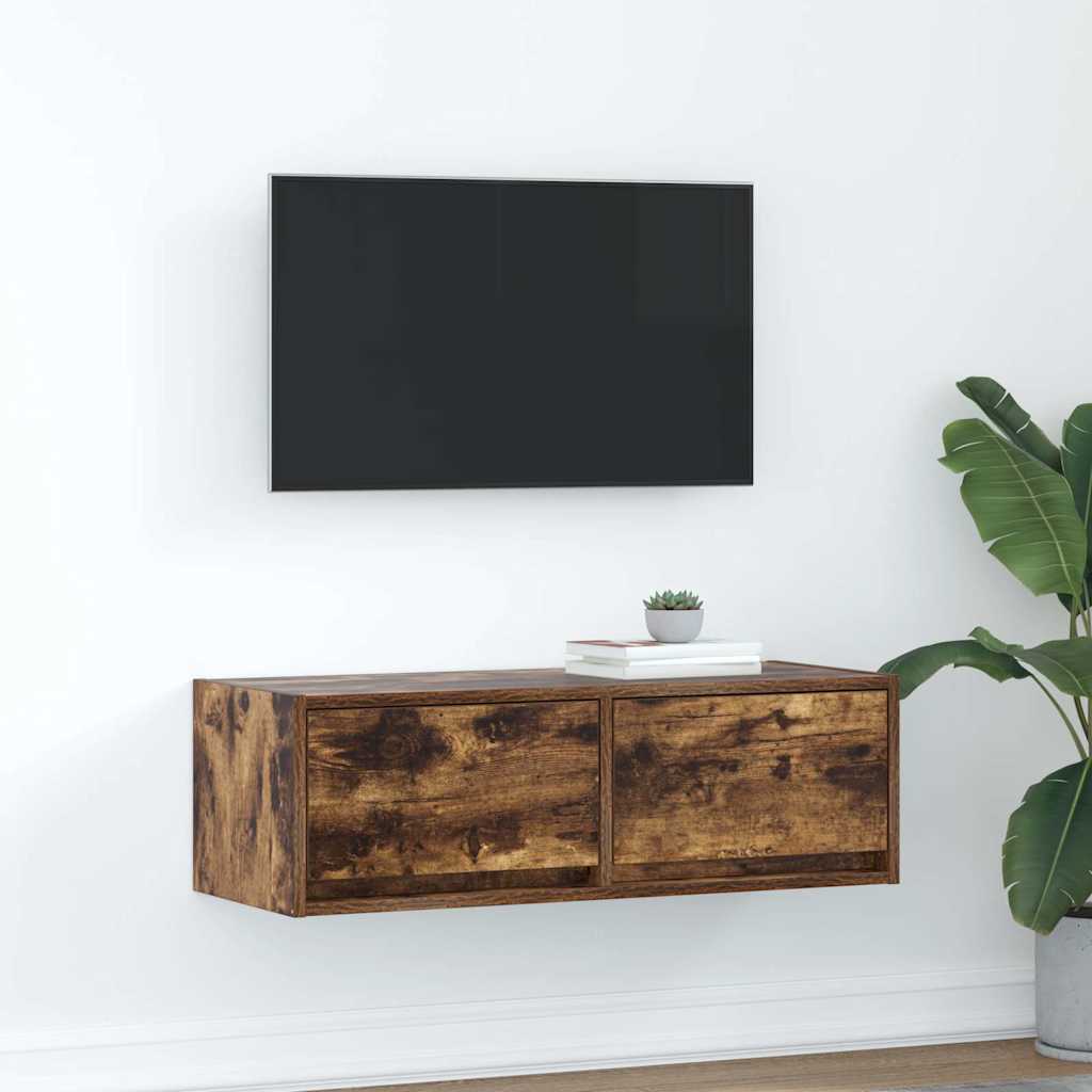 TV-Schrank Räuchereiche 80 cm